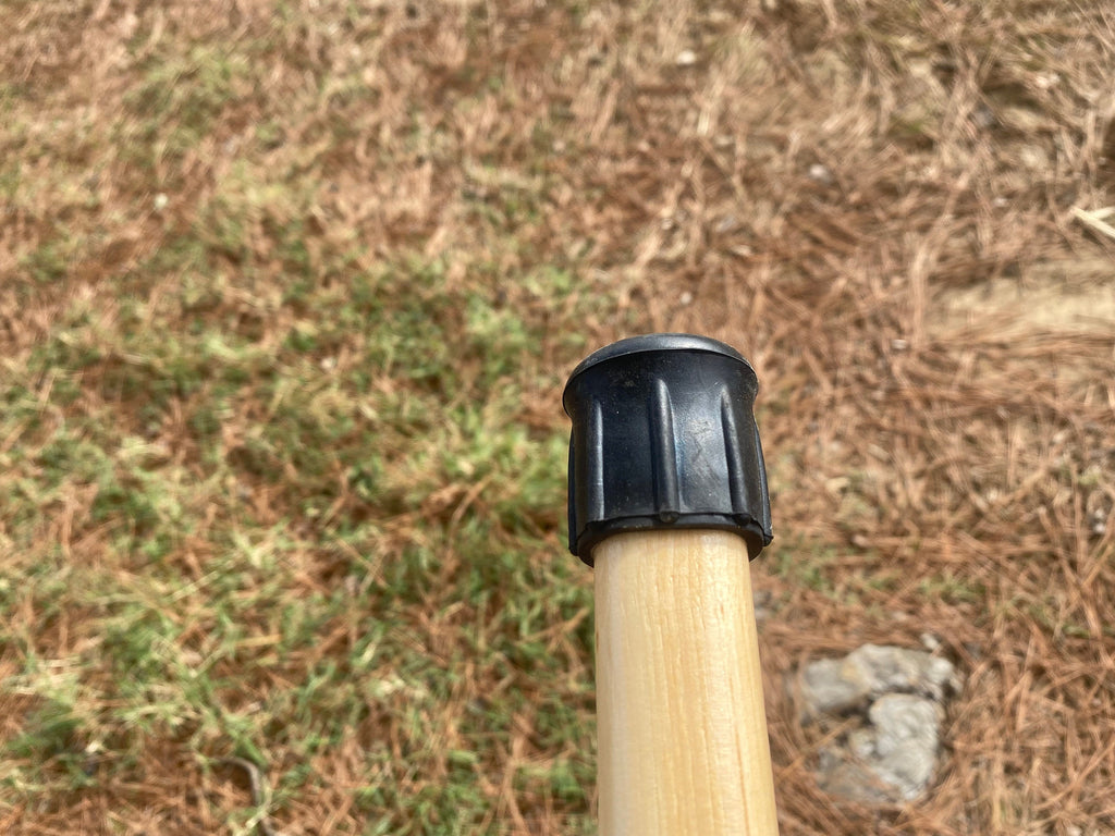 Shepherd's Crook, Shepherd's Staff, Stockman's Cane, Stained Solid Oak Steam Bent Handle Walking Cane