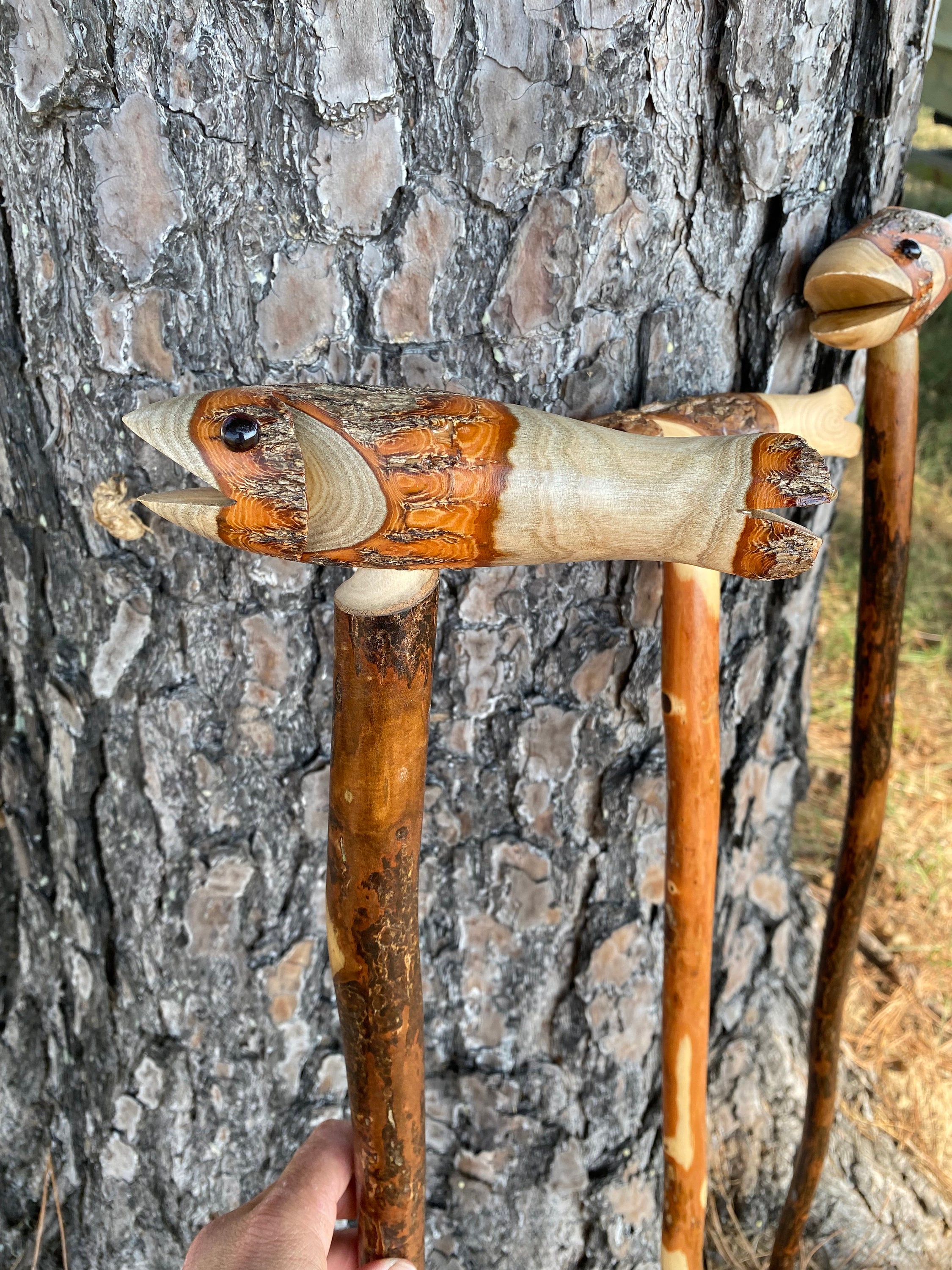 Fish Cane, Gentleman's Cane, Walking Cane