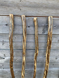 Ironwood Hiking Stick, American Hophornbeam Hiking Stick, Ozark Ironwood Walking Stick, Unique Hiking Stick