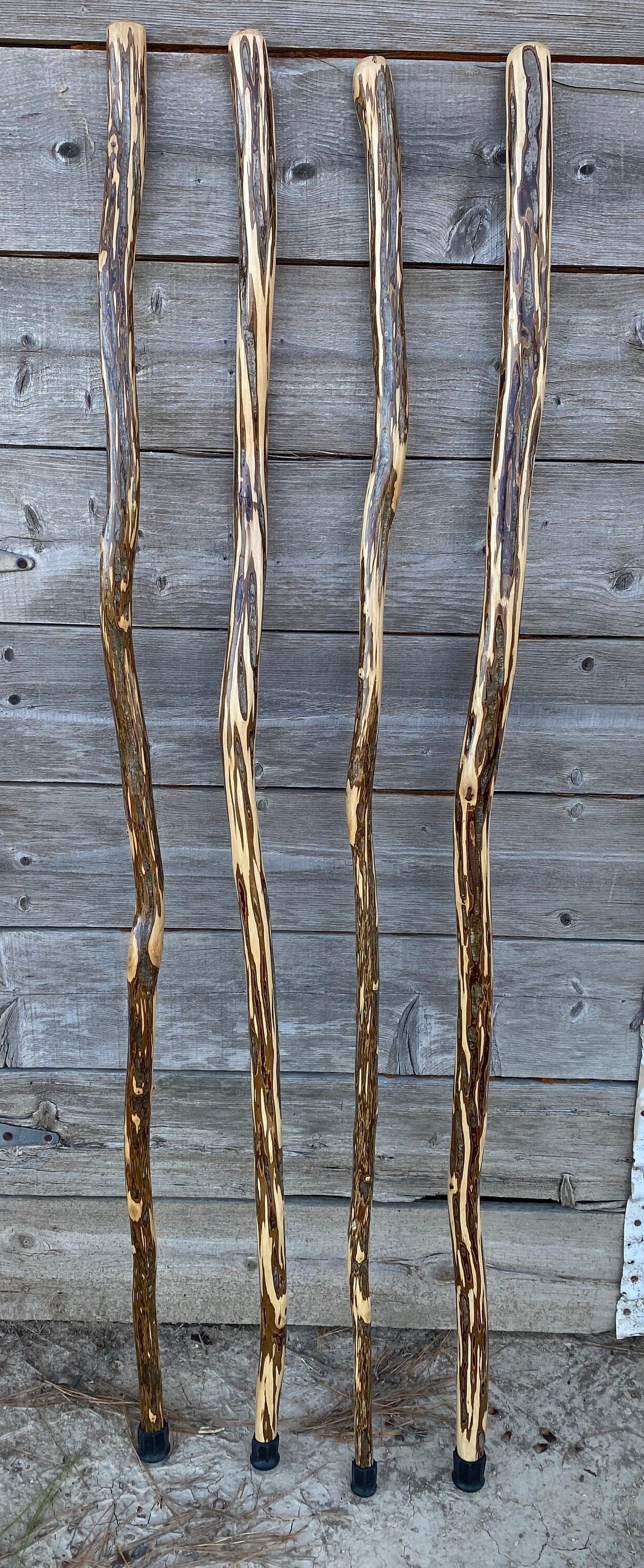 Ironwood Hiking Stick, American Hophornbeam Hiking Stick, Ozark Ironwood Walking Stick, Unique Hiking Stick