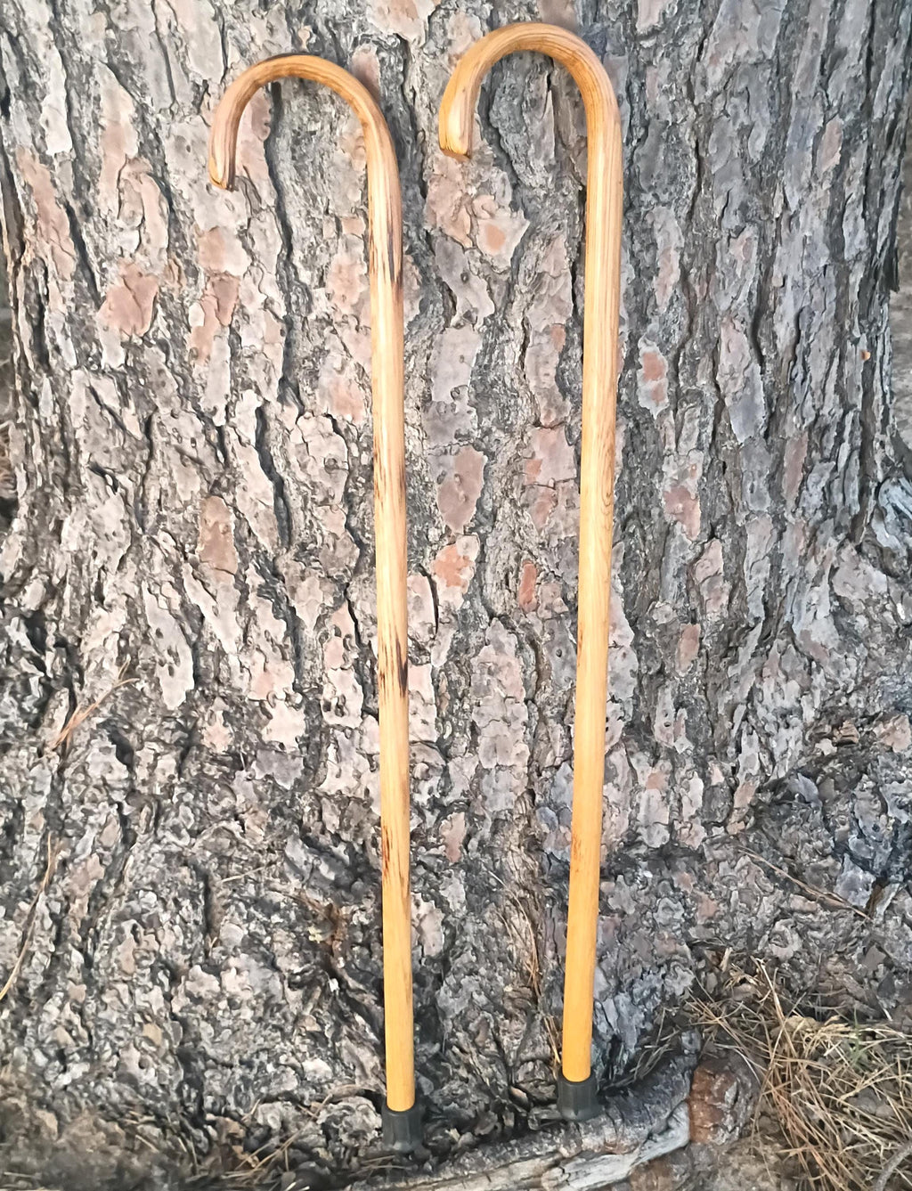 Baby Shepherd's Crook, Tiny Shepherd's Staff, Solid Oak Steam Bent Handle Walking Cane